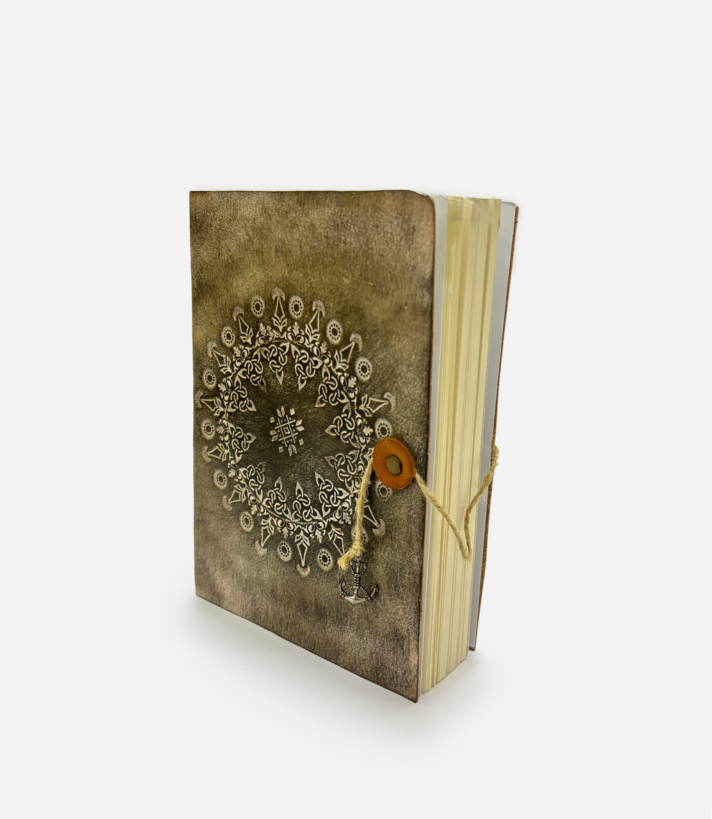 Mandala Leather Notebook