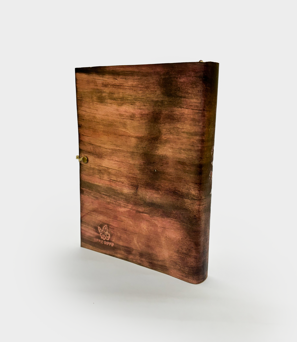 Rustic Mandala Leather Notebook
