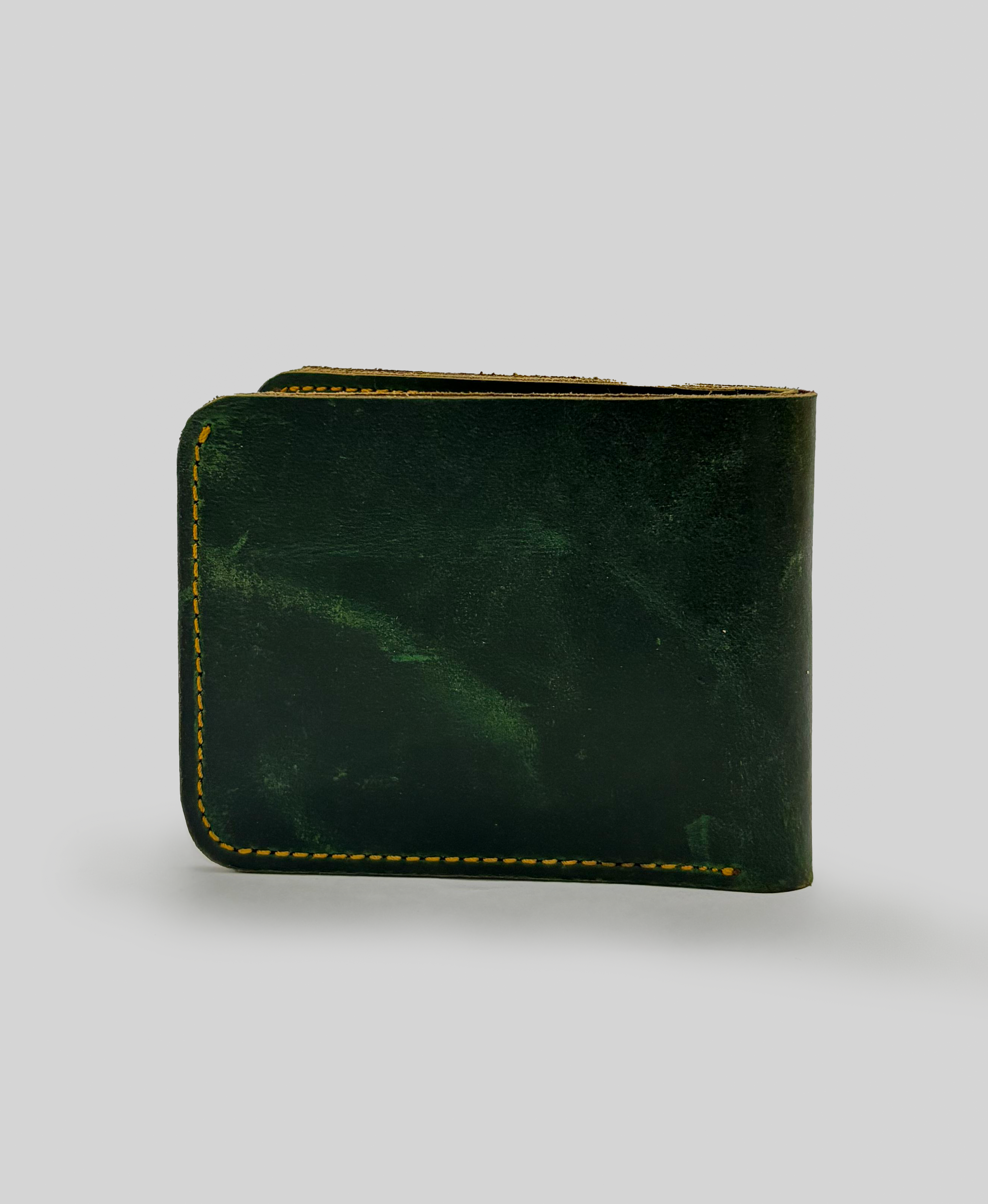 Forest Green Leather Wallet