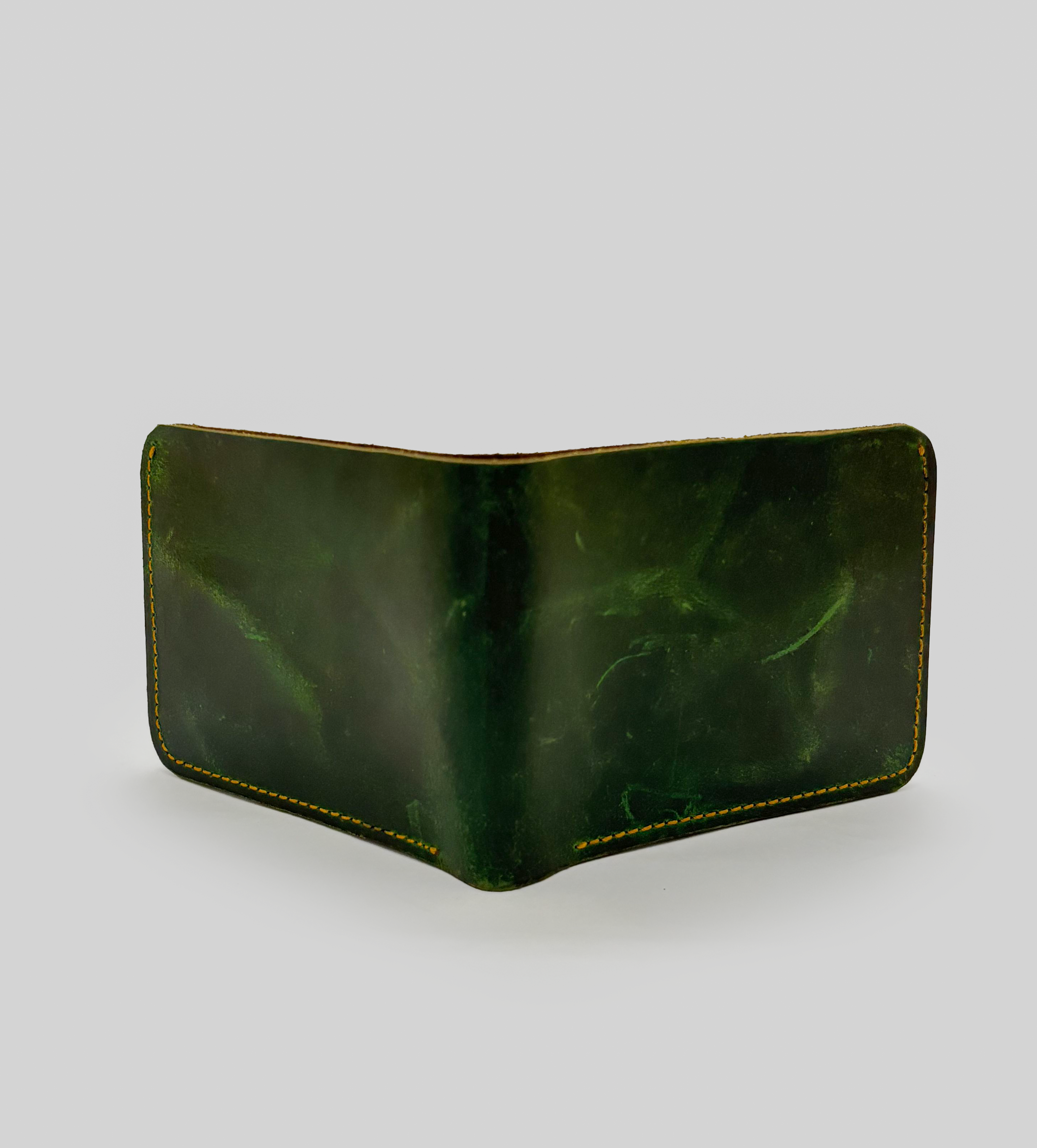 Forest Green Leather Wallet