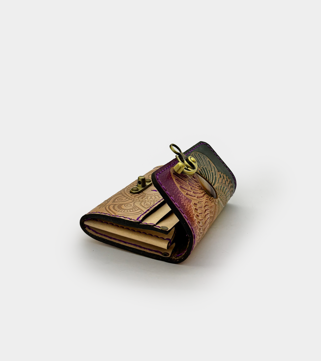 Colorful Leather Clutch – Small