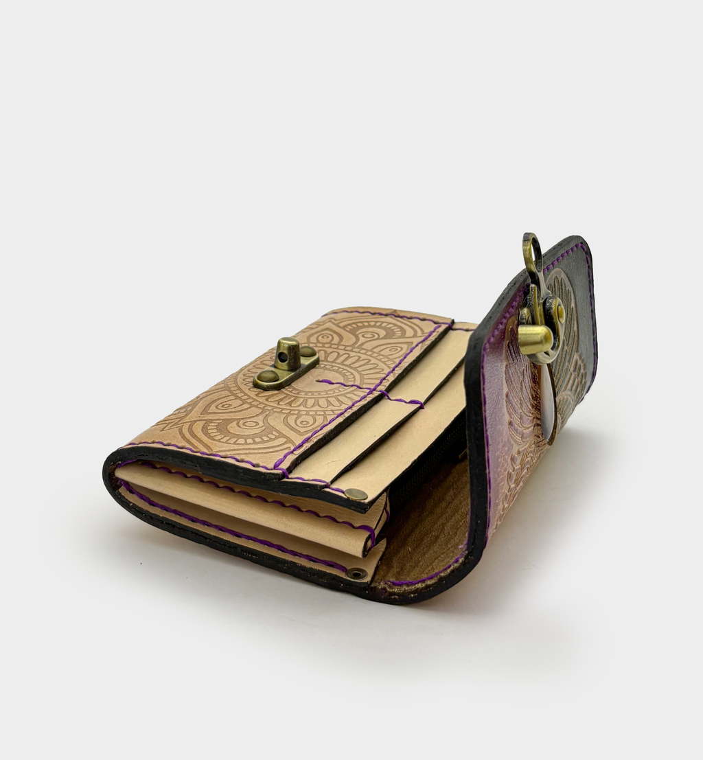 Colorful Leather Clutch – Small