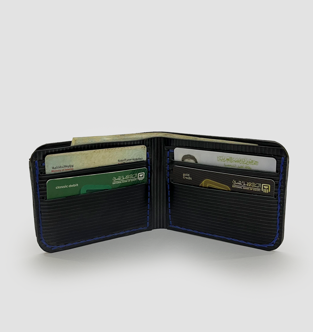 Two-Tone Cobra Leather Bifold