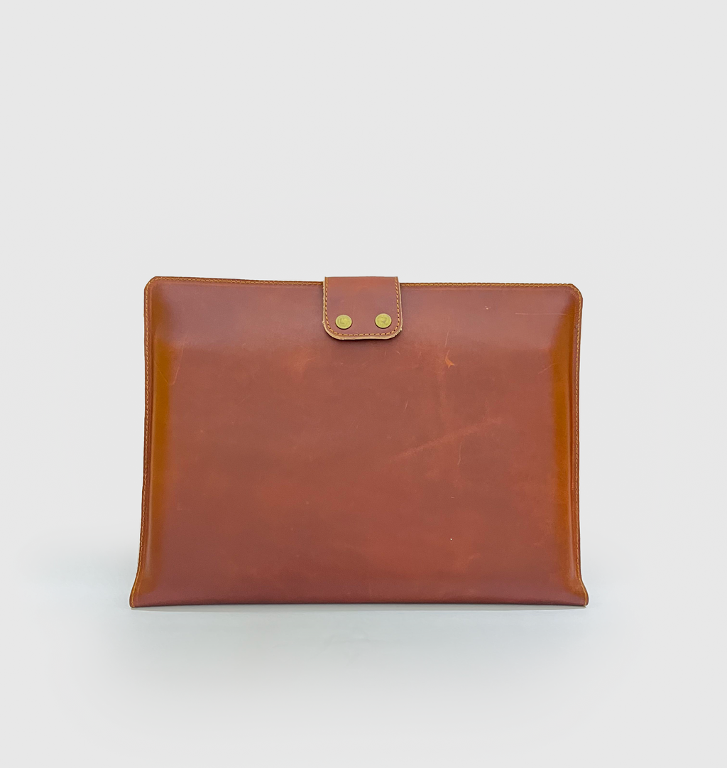 Leather Laptop Portfolio