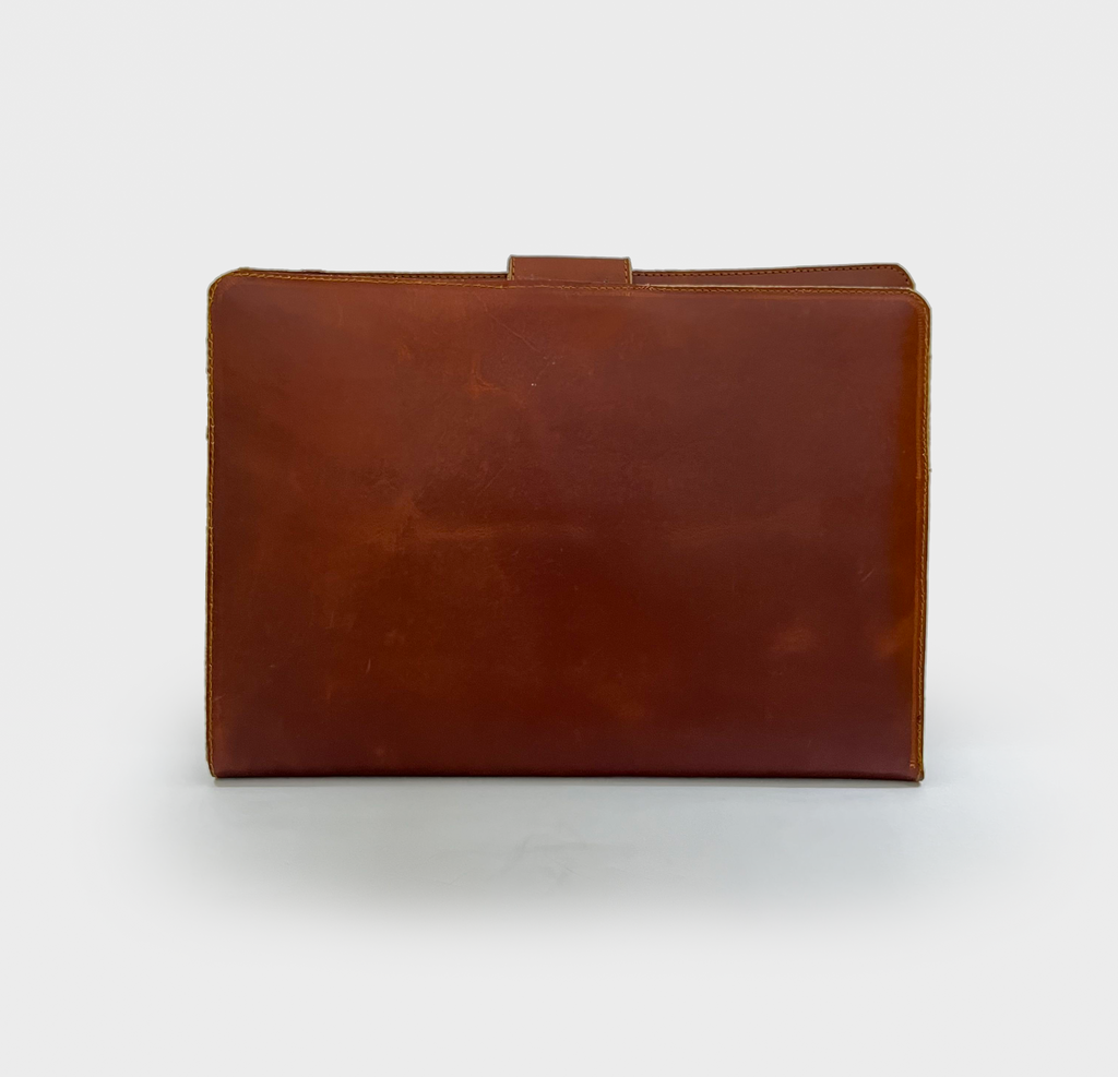 Leather Laptop Portfolio