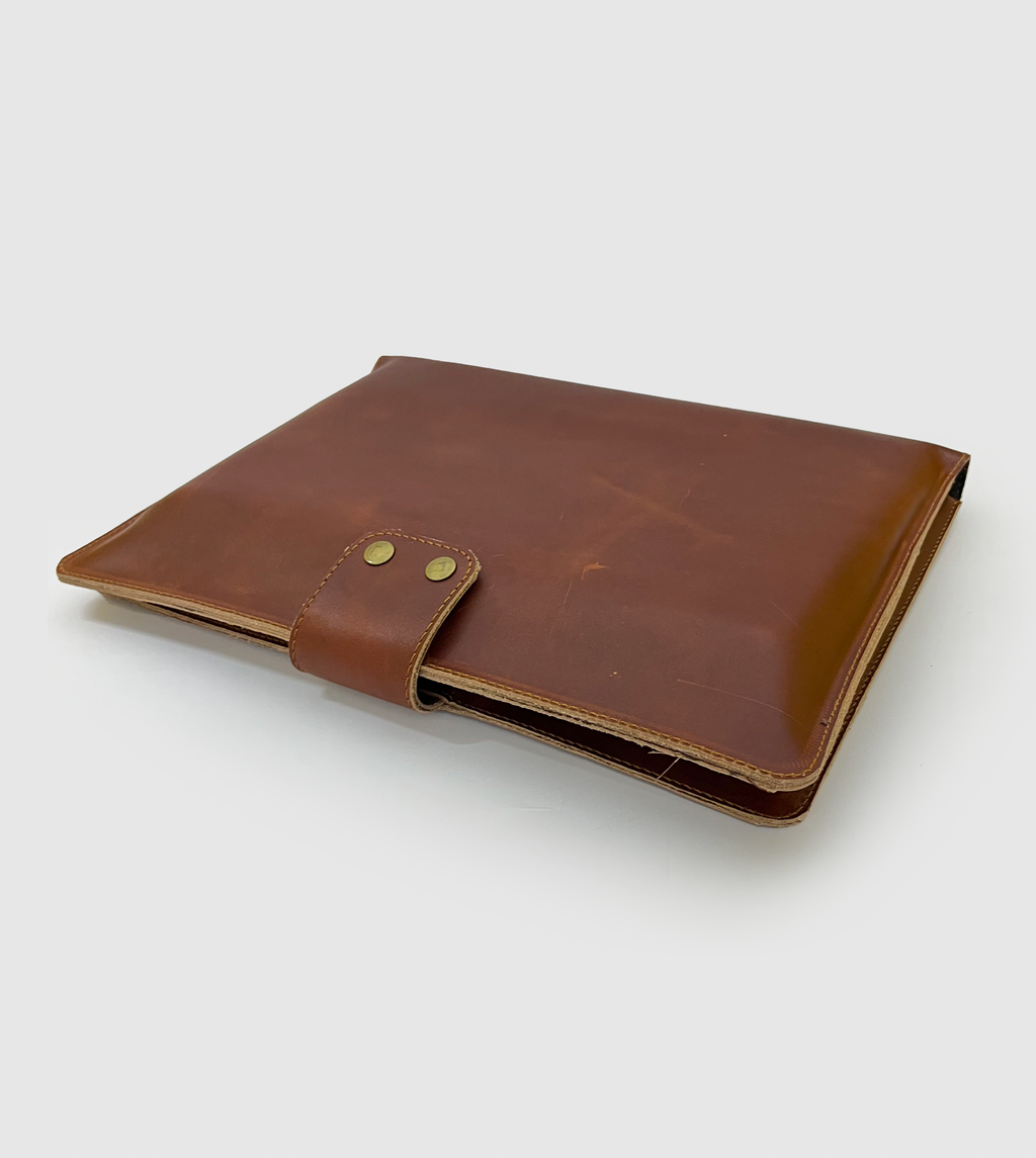 Leather Laptop Portfolio