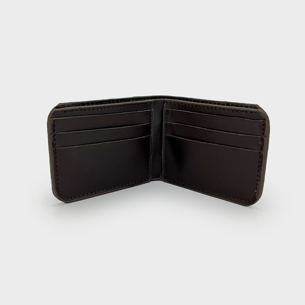 Dark Brown Ostrich Wallet