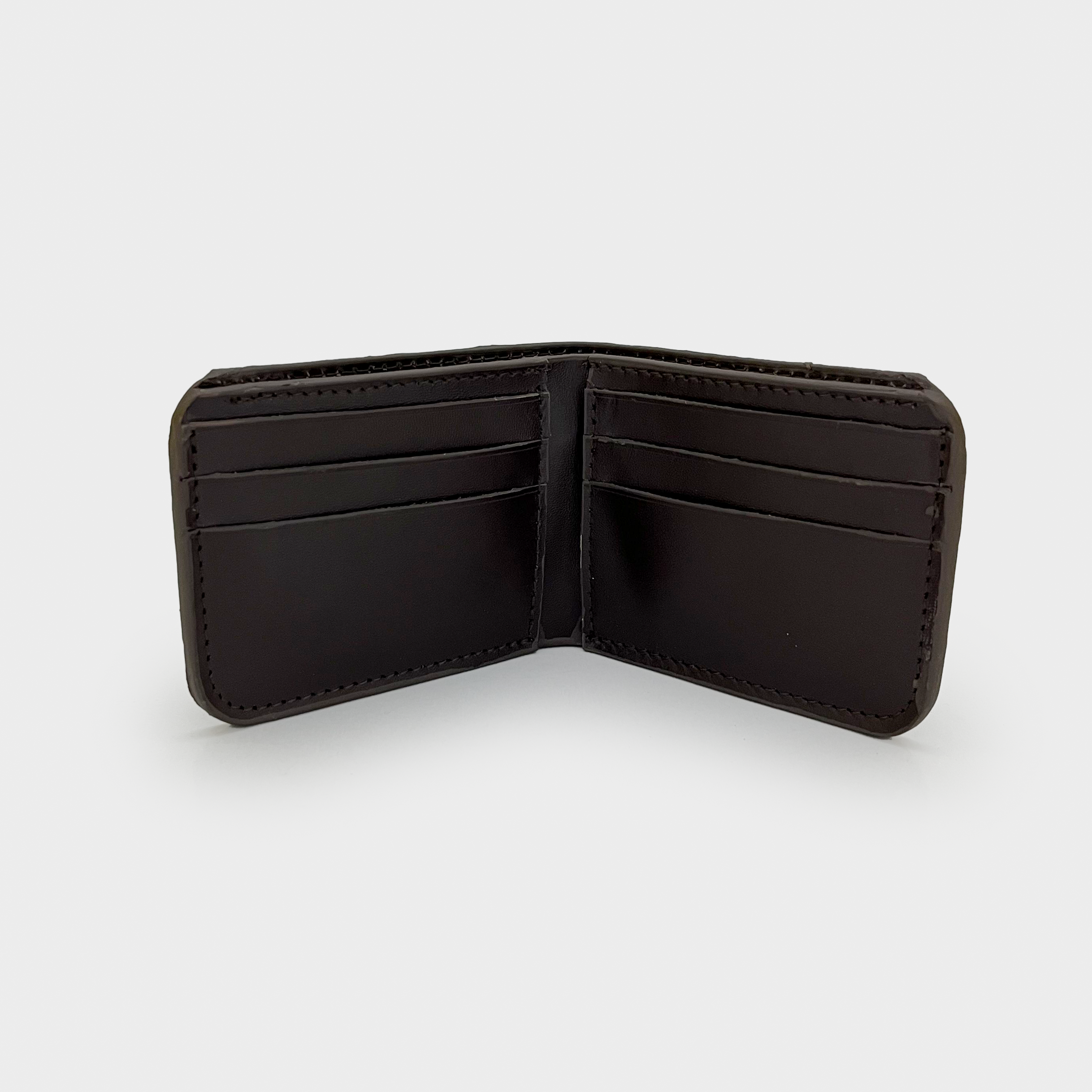 Dark Brown Ostrich Wallet